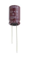 CHEMI-CON EKZM350ELL681MJ25S Electrolytic Capacitor, Miniature, 680 µF, 35 V, ± 20%, Radial Leaded, 10000 hours @ 105°C, Polar