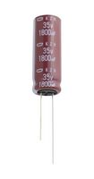 CHEMI-CON EKZH350ETD681MJ25S Electrolytic Capacitor, Miniature, 680 µF, 35 V, ± 20%, Radial Leaded, 6000 hours @ 105°C, Polar