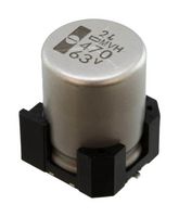CHEMI-CON EMVH630GRA471MLN0S SMD Aluminium Electrolytic Capacitor, Vibration Proof, Radial Can - SMD, 470 µF, 63 V, 0.11 ohm