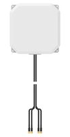 TE CONNECTIVITY L000962-02 Panel Antenna, 6 to 7.125GHz, WiFi / WLAN / MIMO, 9.6dBi, ± 45° Linear Slant, 2W, 50 ohm, 2 VSWR