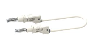 CAL TEST ELECTRONICS CT2151-200-9 Banana Test Lead, 13 AWG, 4mm Stackable Banana Plug, Retractable Sleeve