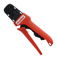 MOLEX 213309-6200 Crimp Tool, Ratchet, 18-16 AWG Wires Ultra-Fit Tangless Terminals, Ultra-Fit 207129 Series