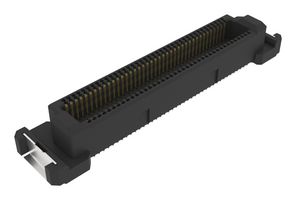 AMPHENOL COMMUNICATIONS SOLUTIONS 10163418-0811002LF Mezzanine Connector, Header, 0.5 mm, 2 Rows, 80 Contacts, Surface Mount Straight, Copper Alloy