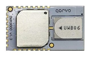 QORVO DWM3000TR13 Transceiver Module, GPIO/SPI, 8.25 GHz, 6.8 Mbps, 55 mA, 2.5 to 3.6V