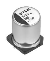TDK B40950B0686M000 Hybrid Aluminium Electrolytic Capacitor, 68 µF, ± 20%, 80 V, Radial Can - SMD, 0.033 ohm