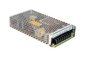 MEAN WELL RT-125B AC/DC Enclosed Power Supply (PSU), ITE, 3 Outputs, 132 W, 5 V, 12 A, 12 V