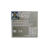 STMICROELECTRONICS ST67W611M1A6UTR Antenna Connector, 2.97 V to 3.63 V Input, 2.4GHZ, SPI, UART, -40°C to 85°C, LGA-32, ST67W Series