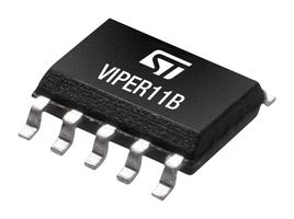 STMICROELECTRONICS VIPER113BLSTR High Voltage Converter, Energy Saving, Off-Line, Buck, Buck-Boost, Flyback, 4.5V-30V, 60KHz, SSOP-10