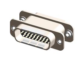 MOLEX 73283-0331 D Sub Connector Adapter, EMI Filter, 1000pF, High Density D Sub, Plug, 26 Ways, High Density D Sub