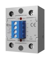 FINDER 77.E2.9.024.8671 Solid State Relay, Hockey Puck Style, DPST-NO, 75 A, 660 VAC, Panel Mount, Screw, Random Turn On