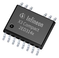 INFINEON 2ED3140MC12LXUMA1 Gate Driver, 2 Channels, Isolated, High Side, Low Side, Half Bridge, IGBT, Si MOSFET, SiC MOSFET