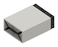 FISCHER ELEKTRONIK LAM 5 D 125 24 Fan / Force Cooled Heat Sink, 24VDC, 0.3 K/W, 50 mm, 100.5 mm, 125 mm, 20 m³/h, 30 dBA