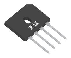 MICRO COMMERCIAL COMPONENTS GBU2508L-BP Bridge Rectifier, Single Phase, 800 V, 25 A, GBU, 4 Pins, 920 mV