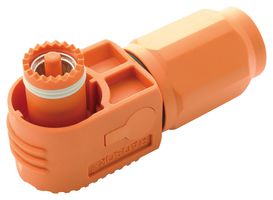 AMPHENOL INDUSTRIAL SLPPC70BSB0 High Power Connector, SurLok Plus Series, Plug, 1 kV, 300 A, Cable Mount, Crimp