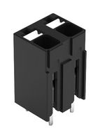 WAGO 2086-3102 Wire-To-Board Terminal Block, 5 mm, 2 Ways, 24 AWG, 16 AWG, 1.5 mm², Push In