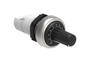 LOVATO ELECTRIC LPCPA005 Rotary Potentiometer, 22mm, 5 kohm, 1 Turns, 1 W, ± 10%, Platinum Series