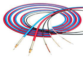 TE CONNECTIVITY - RAYCHEM 440225-000 Coaxial Cable, Tin Plated Copper, 3.76 mm, 50 ohm, Black