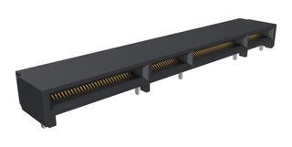 AMPHENOL COMMUNICATIONS SOLUTIONS ME1016810203081 Card Edge Connector, Dual Side, PCI Express Gen 5, 1.57 mm, 168 Contacts, Surface Mount