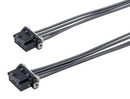 MOLEX 228425-2042 Cable Assembly, DuraClik ISL Receptacle to DuraClik ISL Receptacle, 4 Ways, 2 mm, 1 Row, 150 mm