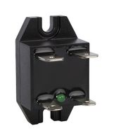SENSATA/CRYDOM EL240A30-24P Solid State Relay, w/ Overvoltage Protection, SPST-NO, 30 A, 280 VAC, Panel Mount, Quick Connect