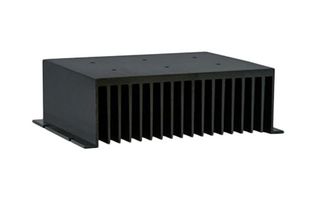 SENSATA/CRYDOM HS073 Heat Sink, Black Anodised, Aluminium, 0.7 °C/W, Panel, 173.2 mm, 53.8 mm, 127 mm