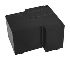 HONGFA HF165F-50/12-HT Power Relay, Miniature, SPST-NO, 12 VDC, 50 A, HF165F-50 Series, Through Hole, Non Latching