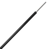 MULTICOMP PRO MP016119 Wire, Silicone Rubber, Black, 16 x 0.2mm, 328 ft