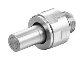 AMPHENOL LTW UQDBP-04TMU02-N000 Liquid Cooling Connector, Stainless Steel, Plug, 9/16"-18 UNF-2A ORB Male, Size 04