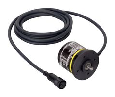 OMRON INDUSTRIAL AUTOMATION E6CP-AG5C-C Rotary Encoder, Optical, Absolute, 256 PPR, 0 Detents, Horizontal, Without Push Switch