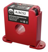 ACI A/ACS2 Current Sensor, Solid-Core, Analogue, DIN Rail/Panel Mount, 600VAC Supply, -15°C to 40°C