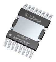 INFINEON IGLT65R110B2AUMA1 Gallium Nitride (GaN) Transistor, 650 V, 0.14 ohm, 1.61 nC, HDSOP, Surface Mount
