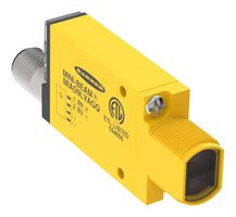 BANNER ENGINEERING MIAD9LVAGQ Photoelectric Sensor, 2m, 650nm Red LED, Polarised Retroreflective, Digital, 5 to 15VDC