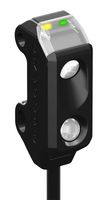 BANNER ENGINEERING VS1AN5C10Q Photoelectric Sensor, 10mm, 865nm Infrared LED, Convergent, Digital-NPN, IP54