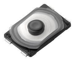 MITSUMI STU-057A23AC Tactile Switch, SPST-NO, STU Series, Top Actuated, Surface Mount, Round Button, 2.25 N