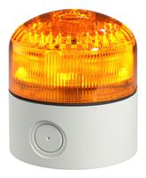 MULTICOMP PRO MP016043 Sounder, Continuous, Amber, 105 dB, 64 Tone, 24 V, IP65, -40 to 55° C, 102 mm H, 92 mm Lens