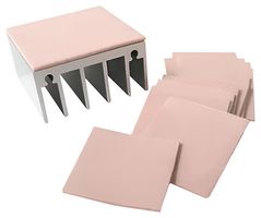 MULTICOMP PRO MP-TG-A1450-250-0.5 Thermal Pad, Silicone, 14.5 W/m.K, 250 mm x 250 mm x 2 mm, Pink