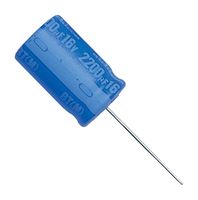 NICHICON UBT1E101MPD8 Electrolytic Capacitor, 100 µF, 25 V, ± 20%, Radial Leaded, 2000 hours @ 125°C, Polar