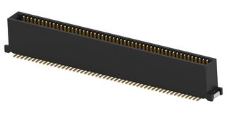 TE CONNECTIVITY 1-2487877-0 Mezzanine Connector, 6.8mm Height, Plug, 0.8 mm, 2 Rows, 100 Contacts, Surface Mount Straight