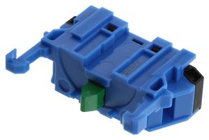 IDEC HW-U10-F Contact Block, SPST-NO, Spring Clamp, 1 Pole, 10 A, 110 V