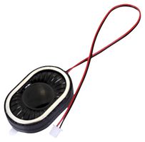 SAME SKY CES-30207-158L120-67 Speaker, 8 ohm, 100 dB, 1.36kHz to 20kHz, Oval, 1.5 W, 1.7 kHz Resonant