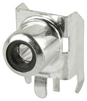 SAME SKY RCJ-011 RCA (Phono) Audio / Video Connector, Through Hole, R/A, 2 Contacts, Jack, Tin Plated Contacts