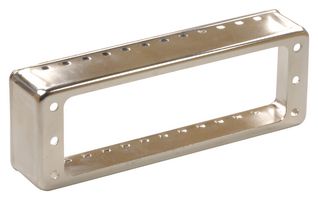 ITT CANNON 248-4501-000 Connector Backshell, Rcpt, Backshell, ITT Cannon DL Series ZIF Connectors, 180°, Steel Body