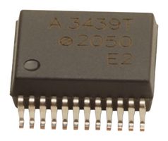 BROADCOM ACFJ-3439T-500E Optocoupler, AEC-Q100, 2 Channel, SOIC, 24 Pins, 5 kVrms, ACFJ-3439T Series