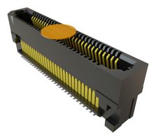 SAMTEC ERF8-030-09.0-L-DV-K-TR Mezzanine Connector, Receptacle, 0.8 mm, 2 Rows, 60 Contacts, Surface Mount Straight