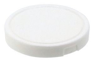 IDEC HA1A-B1W Switch Cap, Round Flush, IDEC L6 Series 16 mm Non Illuminated Pushbutton Switches, White, L6 series