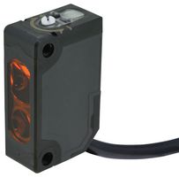 IDEC SA2E-DP3L-2M Photo Sensor, 1 m, PNP, Diffuse Reflective, 10 to 30 VDC, 2m 3 Wire Cable, SA2E Series