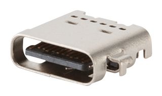SAME SKY UJ32-1-C-H-G1-MSMT-P24-TR USB Connector, USB Type C, USB 3.2 Gen 1, Receptacle, 24 Ways, Surface Mount, Right Angle