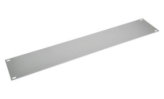 NVENT SCHROFF 30118301 Front Panel, Aluminium, Light Grey, 19" Cabinet, 2U, 483 mm x 88.1 mm