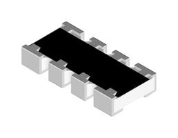 VISHAY ACASN1000S1000P1AT Resistor Network, 100 ohm, ACAS-AT Series, 100 ohm, 2 Elements, Isolated, 0606 [1616 Metric]