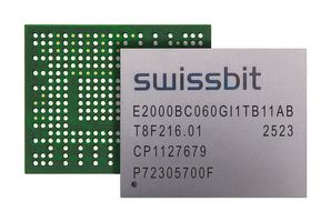 SWISSBIT SE2000BC060GI-1TB1-2CB-STD SSD, Internal, M.2 1620, PCIe Gen 3 x 4, NVMe 1.3, 60 GB, 3D TLC NAND